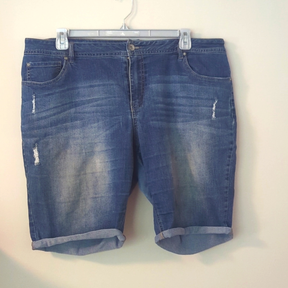 Plus Size Bermuda Shorts Size 18W